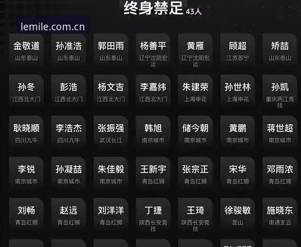 足协第三批禁足名单出炉，3大核心看点解读足球反腐风暴